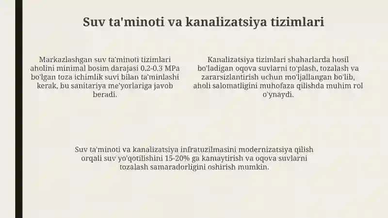 Shahar va sanoatrayonlardagi genasanitariya axolisalomatligi 4