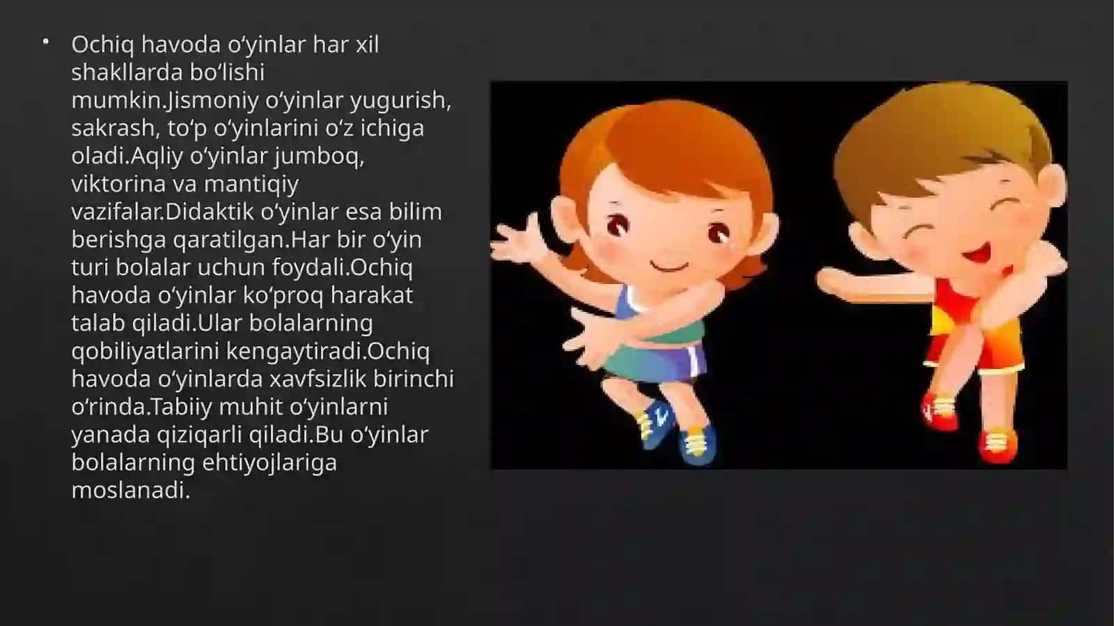 Ochiq havoda o'yinlar 4