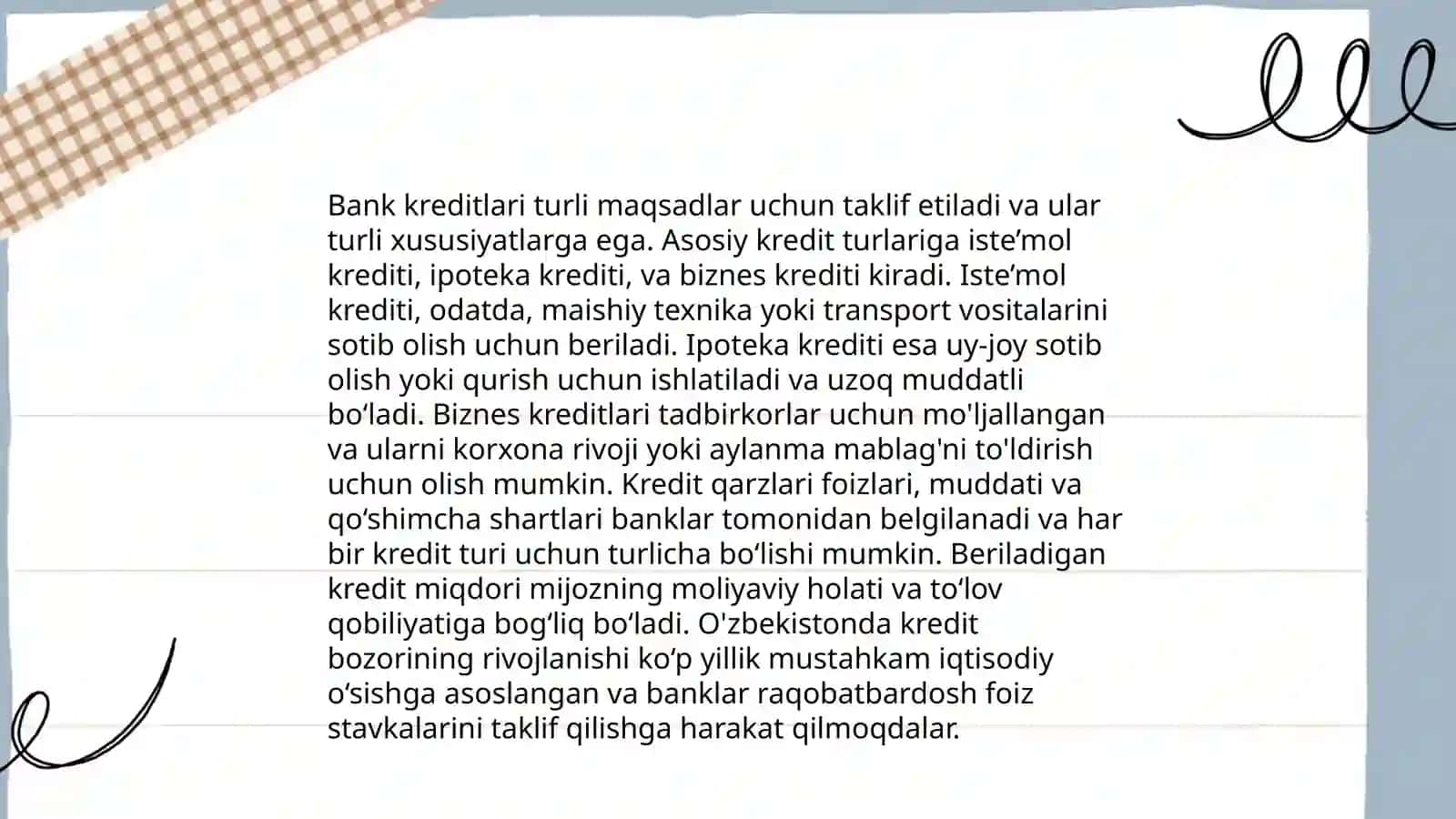 Kredit moduli asoslari 4
