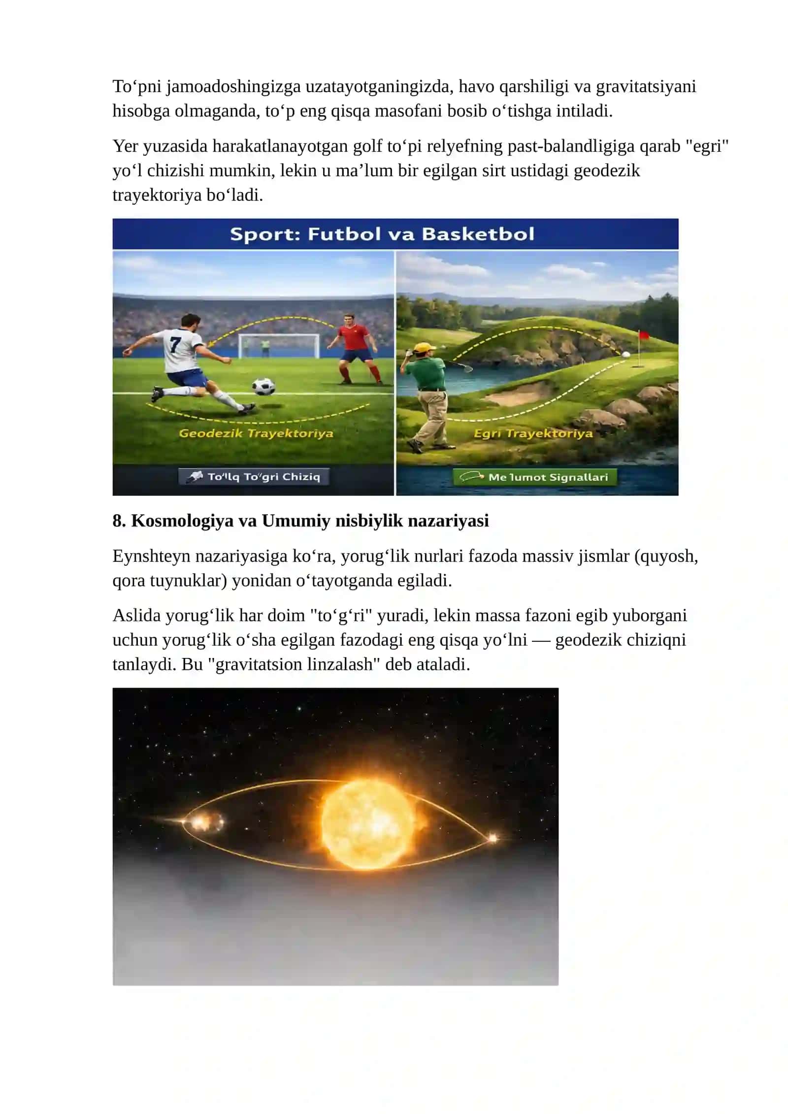 Geodezik chiziqlar 4