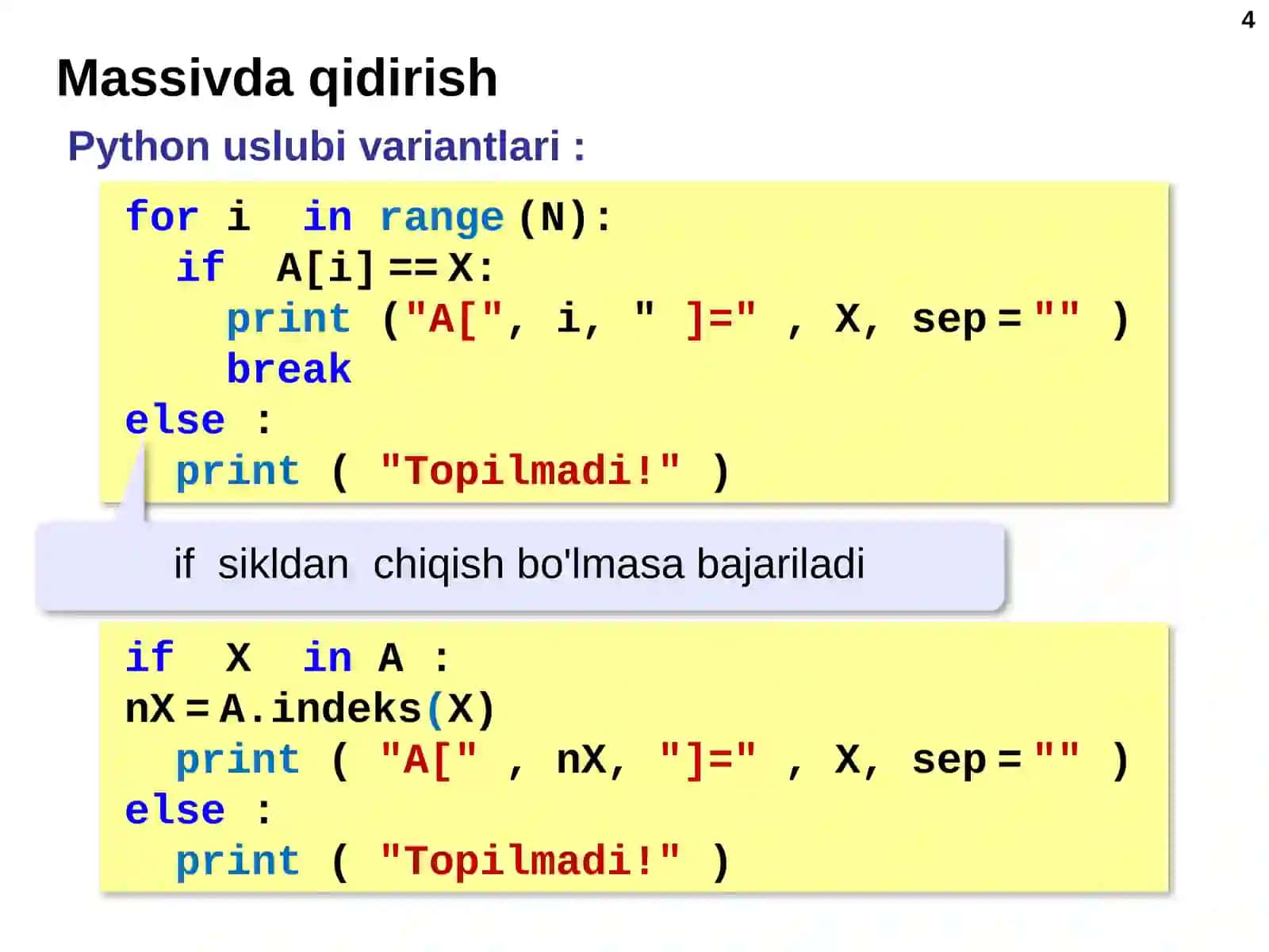 Pythonda 4