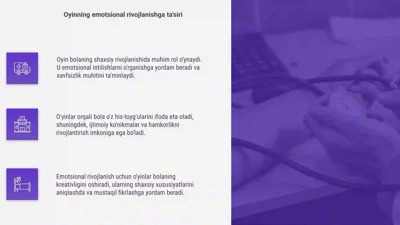 Oyin va bolaning shaxsiy rivojlanishi 4