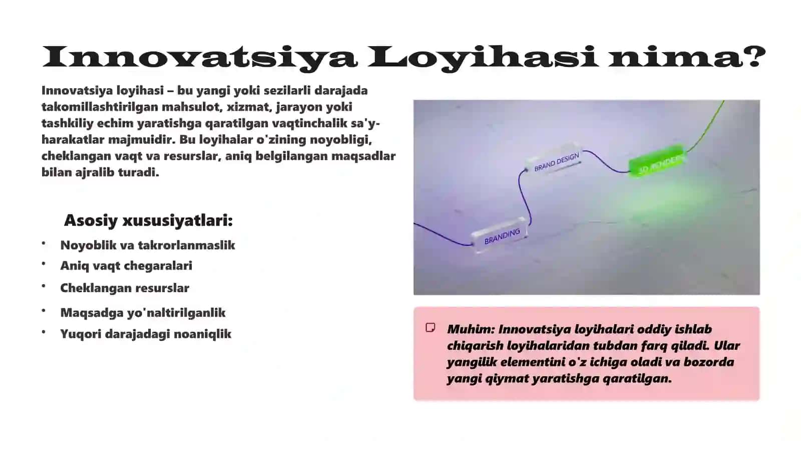 Innovatsiyon loyihalarni iqtisodiy baholashfanining predmeti va vazifalari 4