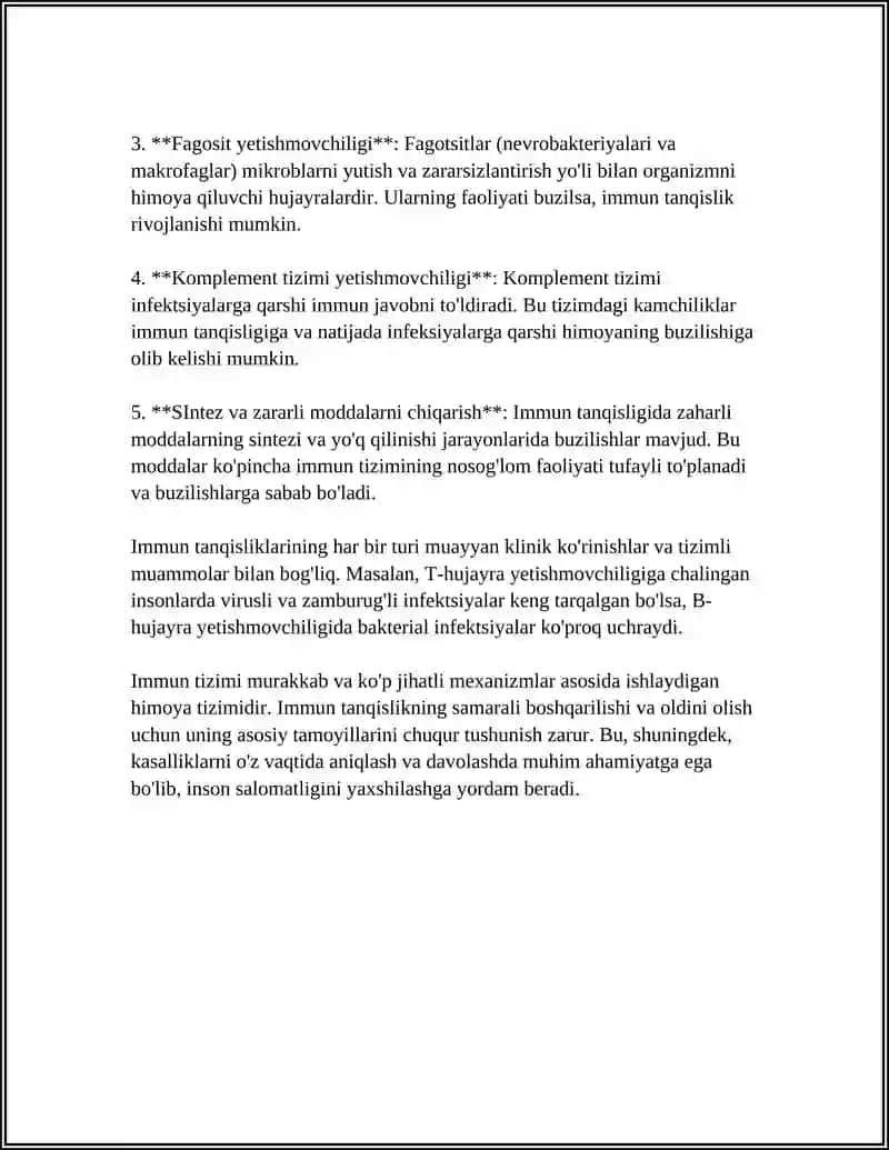 IMMUN TANQISLIKNING FIZIOLOGIK ASOSLARI 4