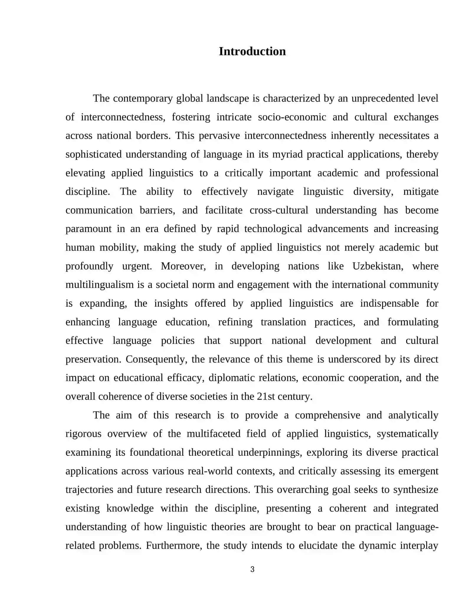 Applied linguistics 4
