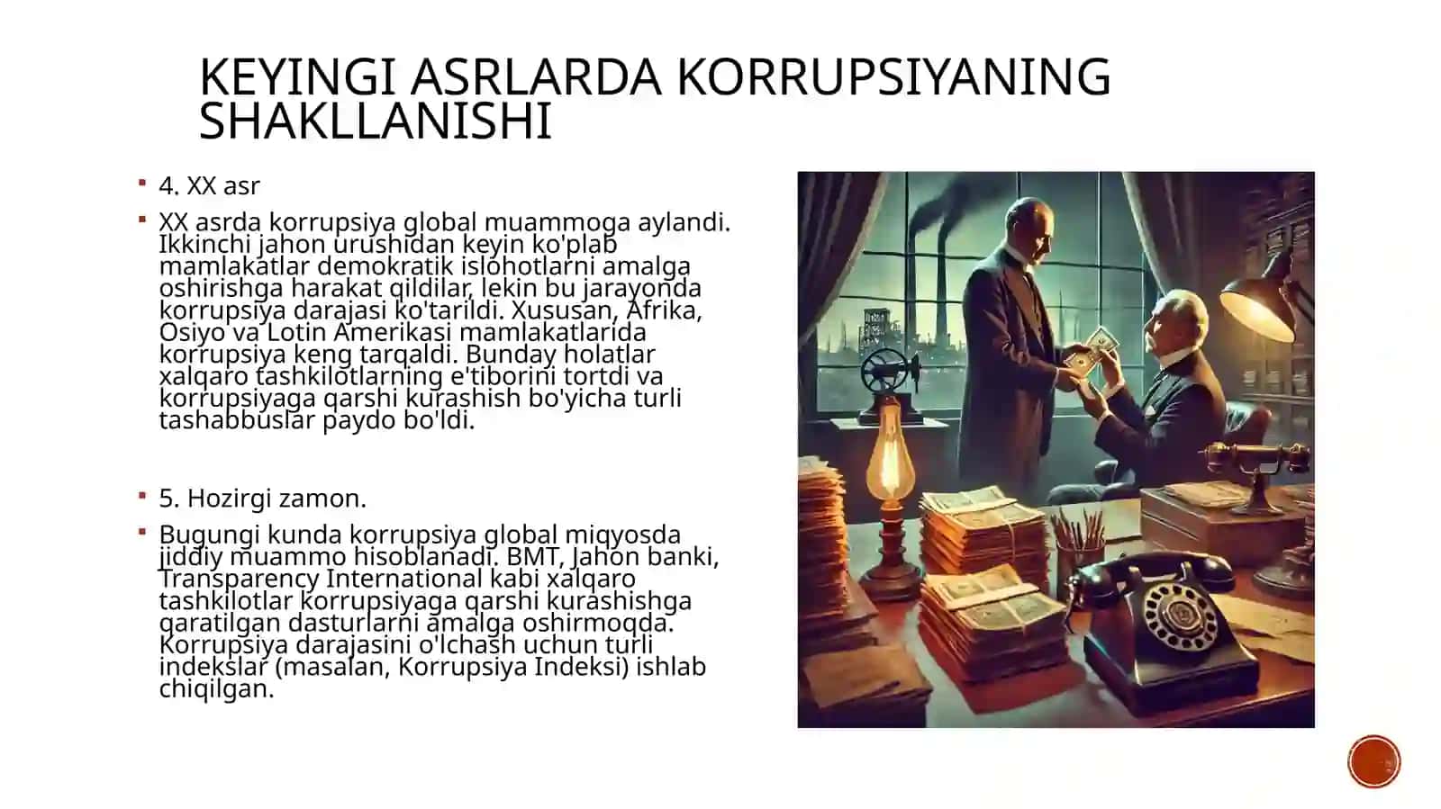 Korrupsiya taraqqiyot kushandasi 4