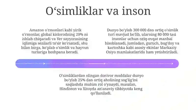 O'simliklar dunyosi va hayot shakllari 4