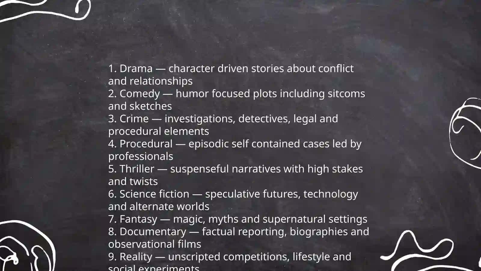 Film aud TV programs 4