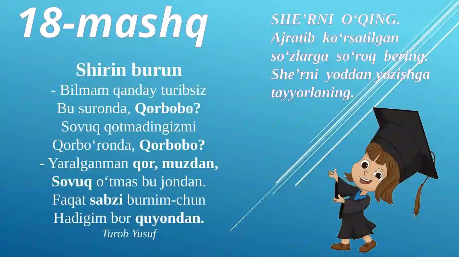 OTLARNING MA’NO  TURLARI. 3-sinf Ona tili dars ishlanma 4