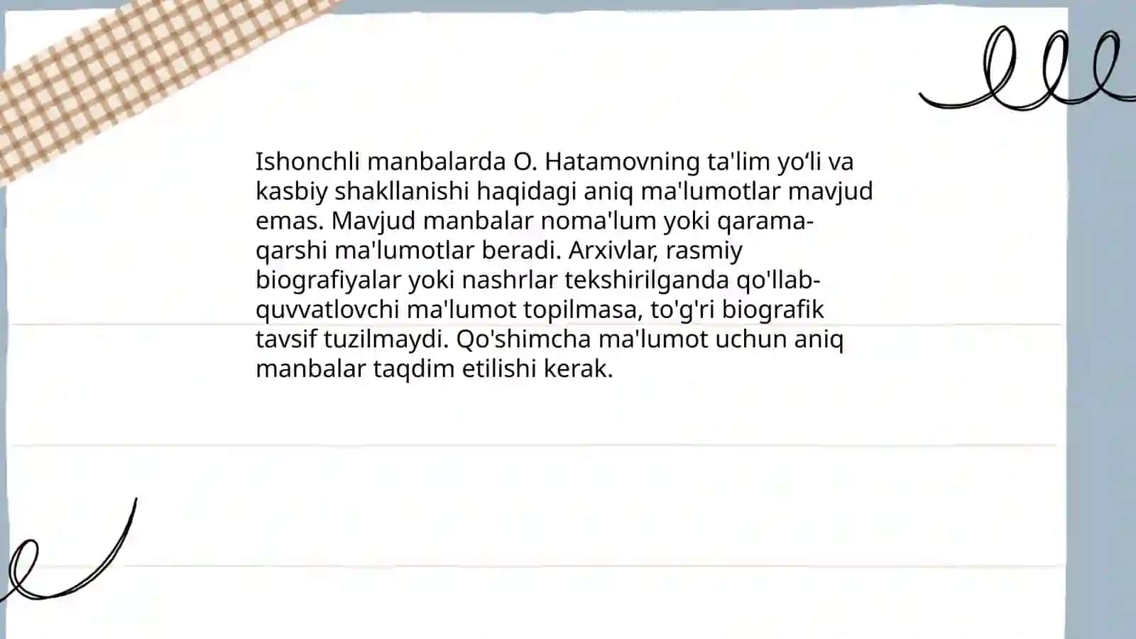 "An‘anaviy xonandalik" fanidan tayorlagan taqdimoti 4