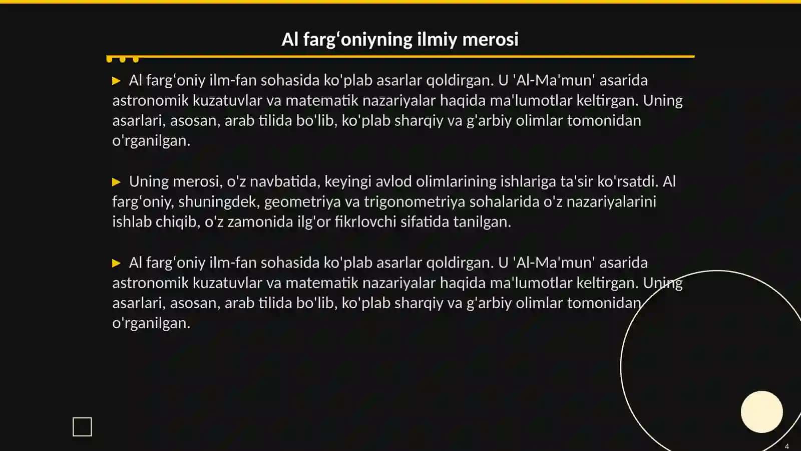 Muhammad Al fargʻoniy 4