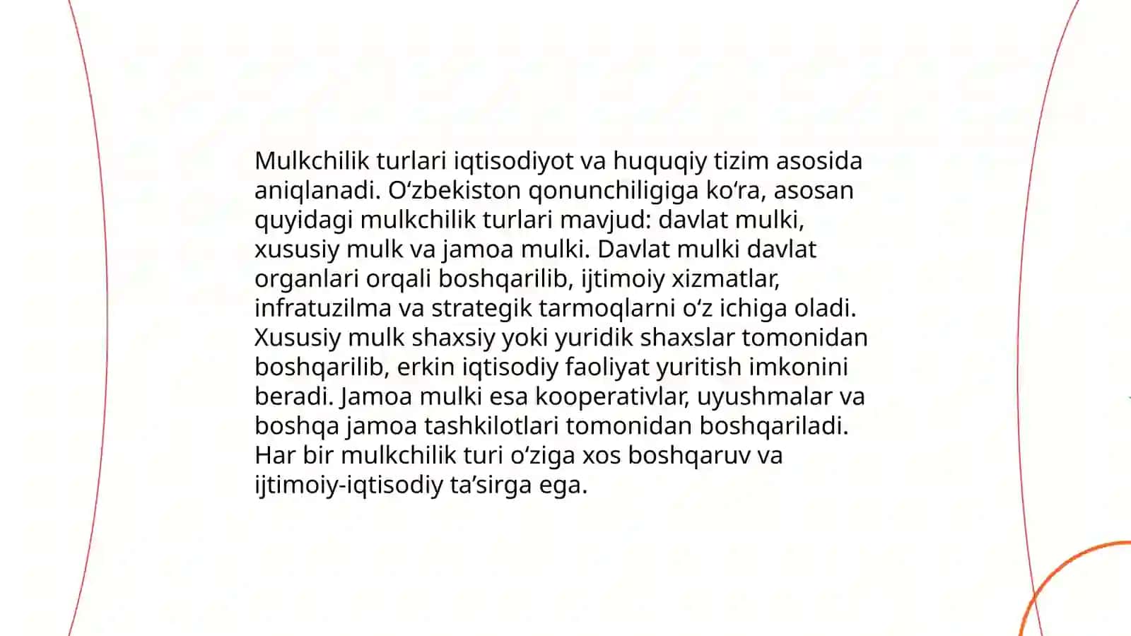 Mulkchilik sub'ekti 4