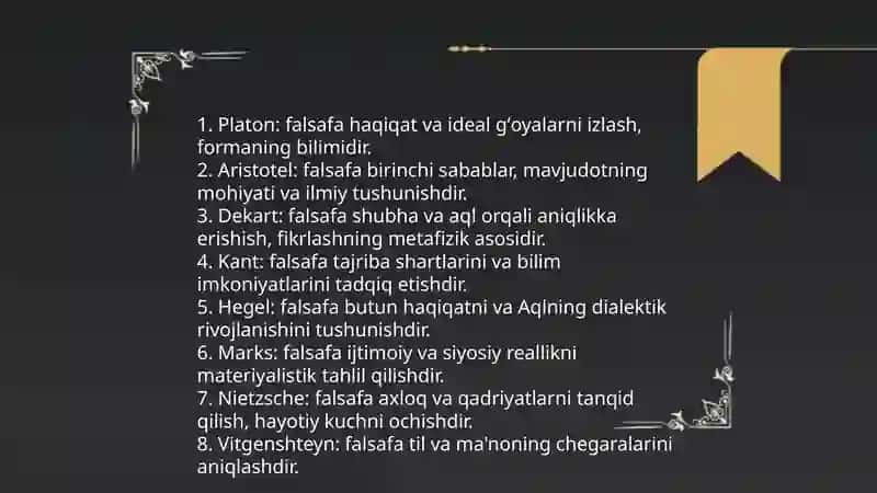 Falsafaning mohiyati 4