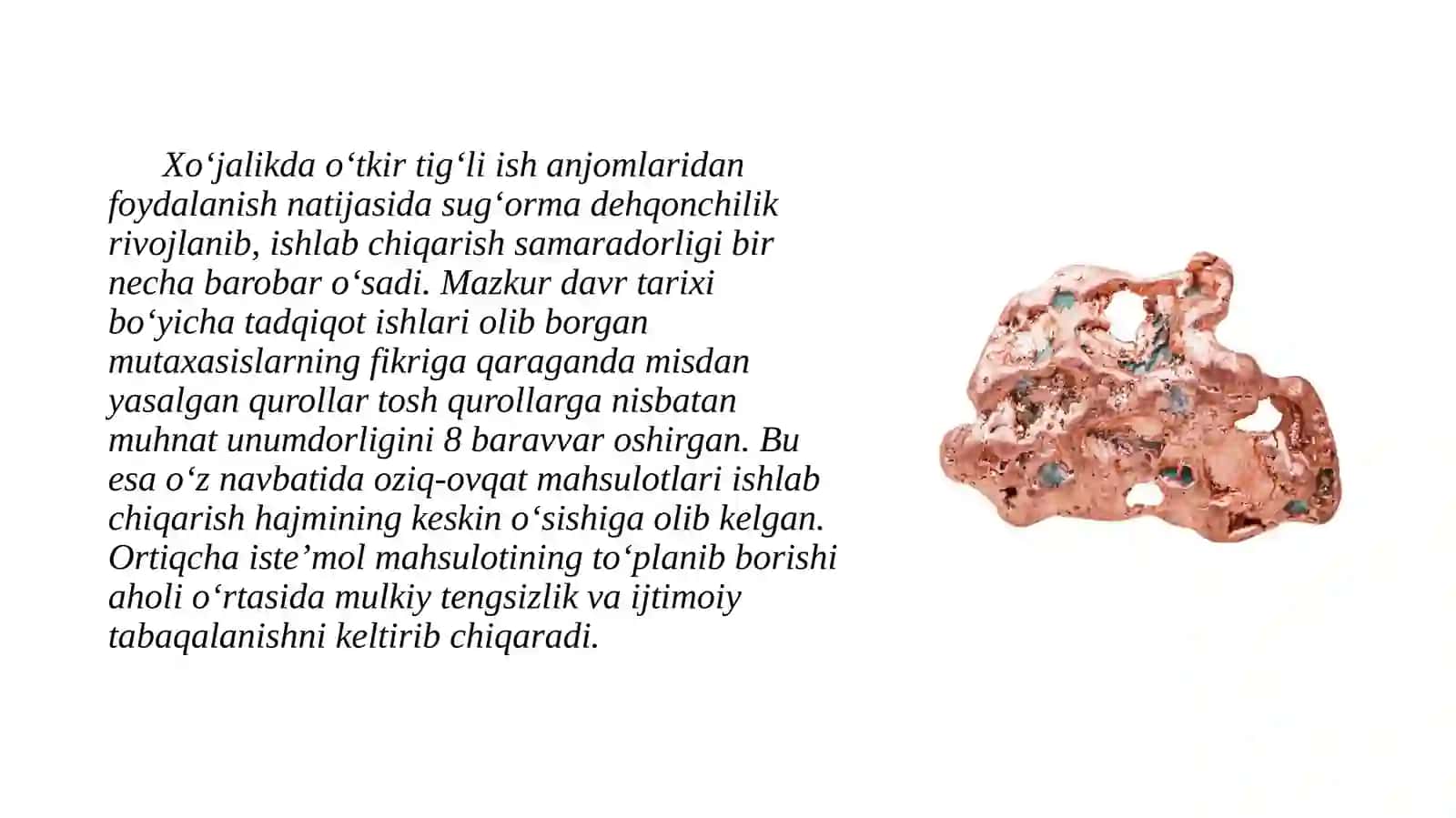 Eneolitdavri tarixiy-madaniy jarayonlari 4