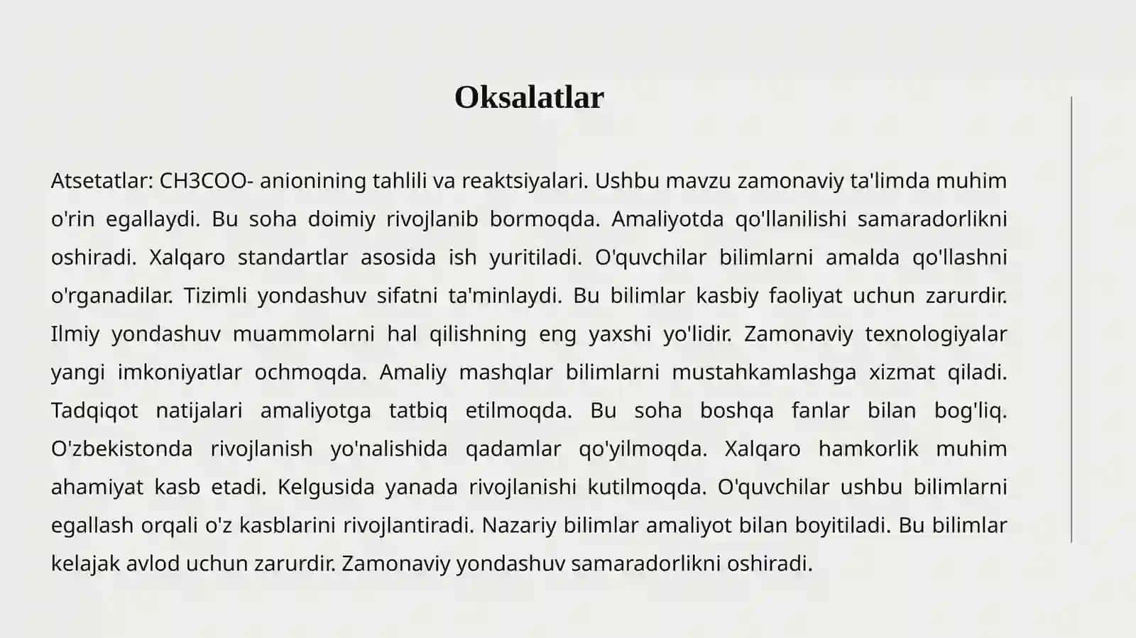 III GURUH ANIONLARI 4