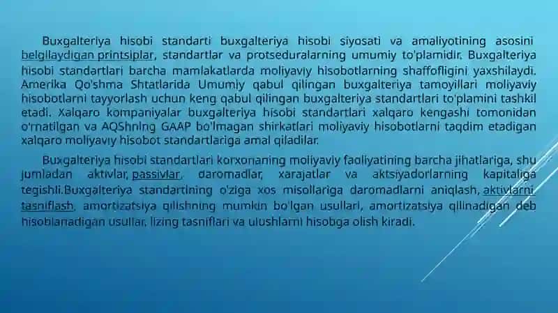 Buxgalteriyahisobini tashkilotishning nazariy va uslubiy asoslar 4