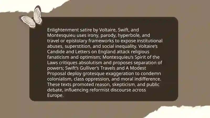 The age of enlightenment in world literature 4