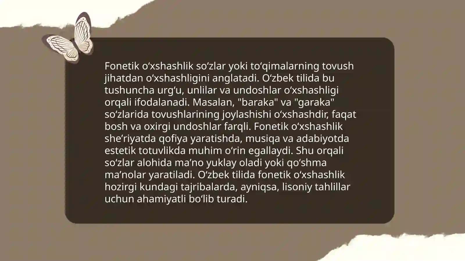 Leksemalar oʻrtasidagi shakl munosabatlari.Omonimiya va paronimiya.Sinonimiya,antonimiya,giponimiya,partonimiya,gradunomiya 4