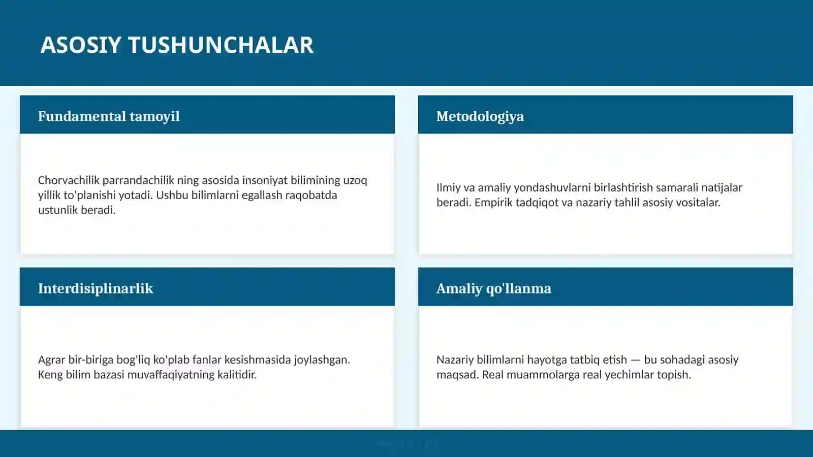 Chorvachilik parrandachilik 4