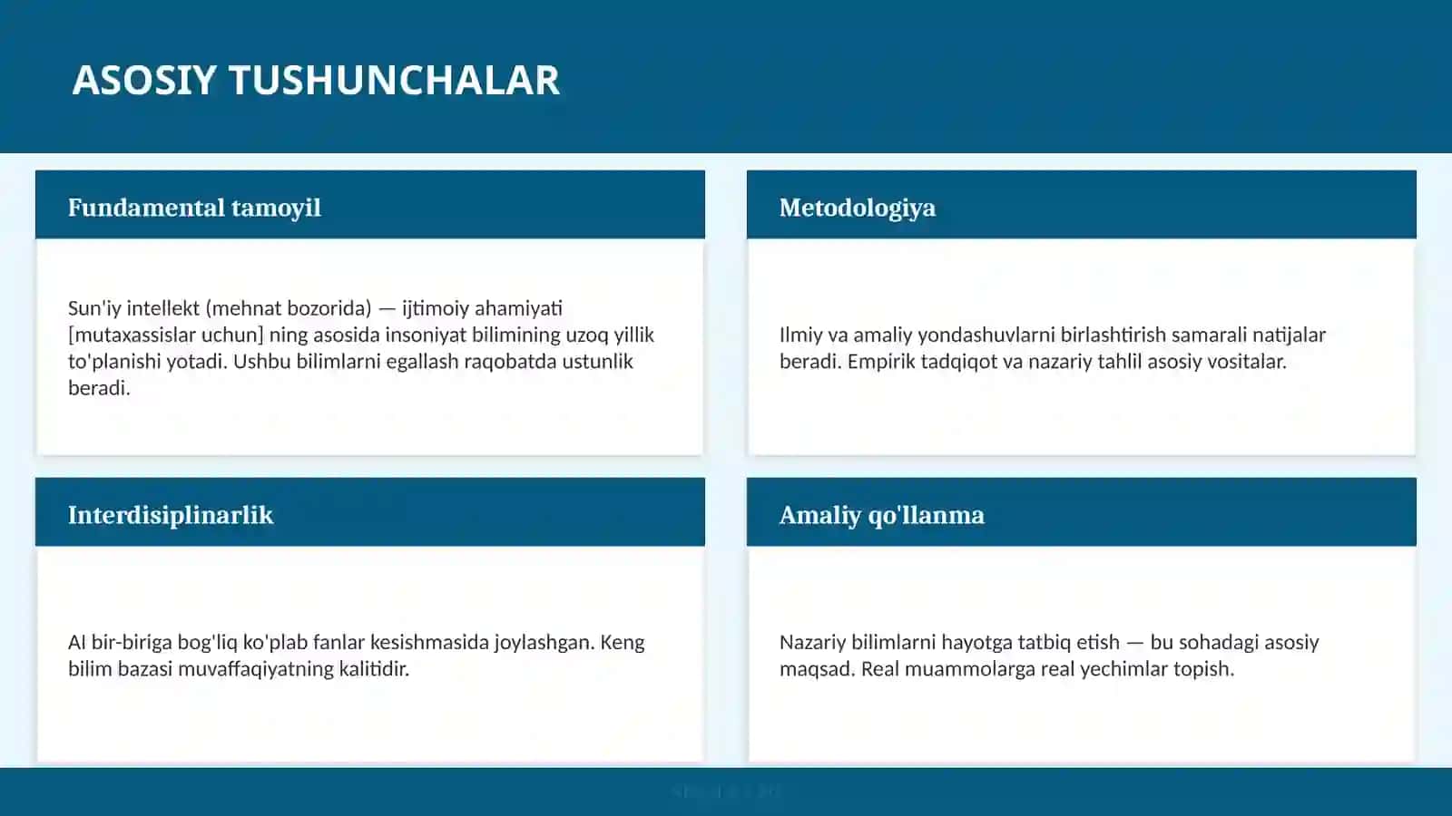 Sun'iy intellekt (mehnat bozorida) — ijtimoiy ahamiyati [mutaxassislar uchun] 4