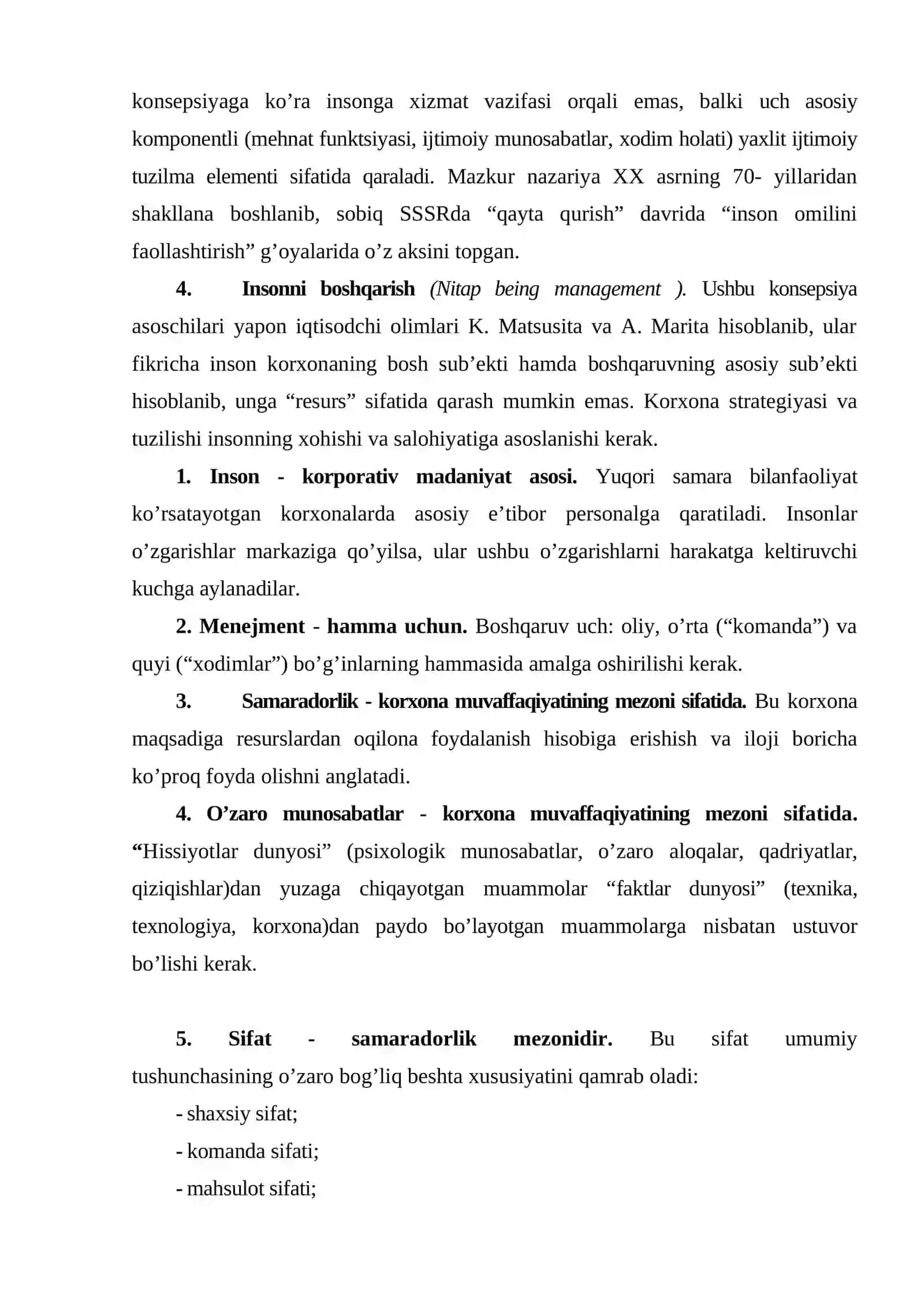 Personalni boshqarish fanining predmeti va vazifalari 4