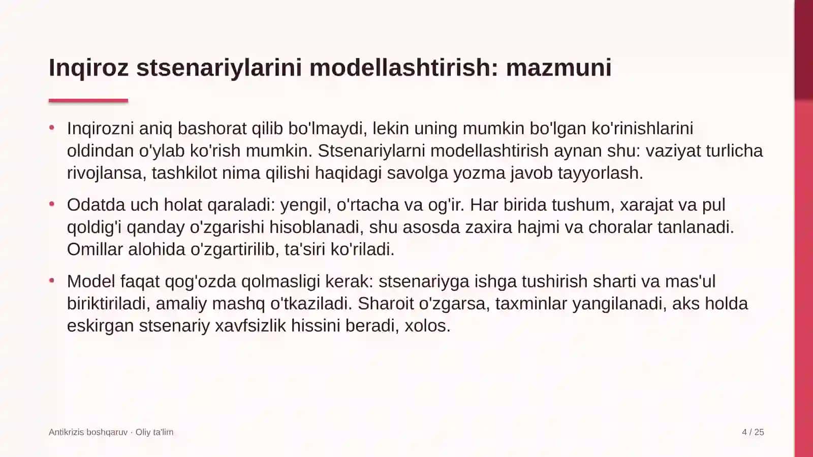 statistika organlarida inqiroz stsenariylarini modellashtirish 8166 4
