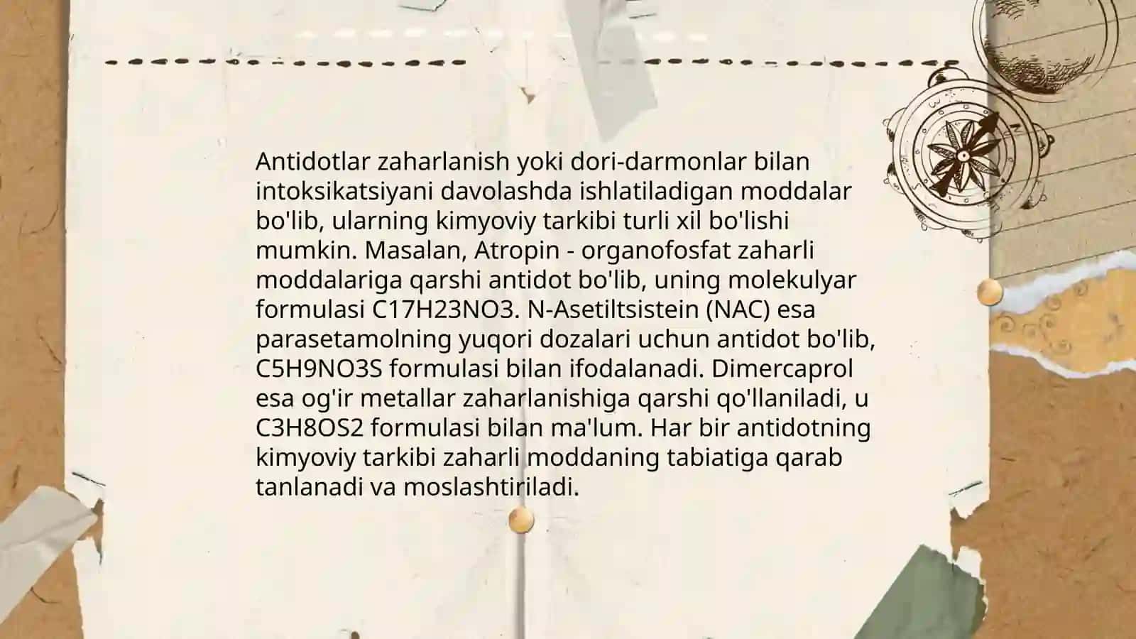 Zaharlar dozalari va tasnifi 4