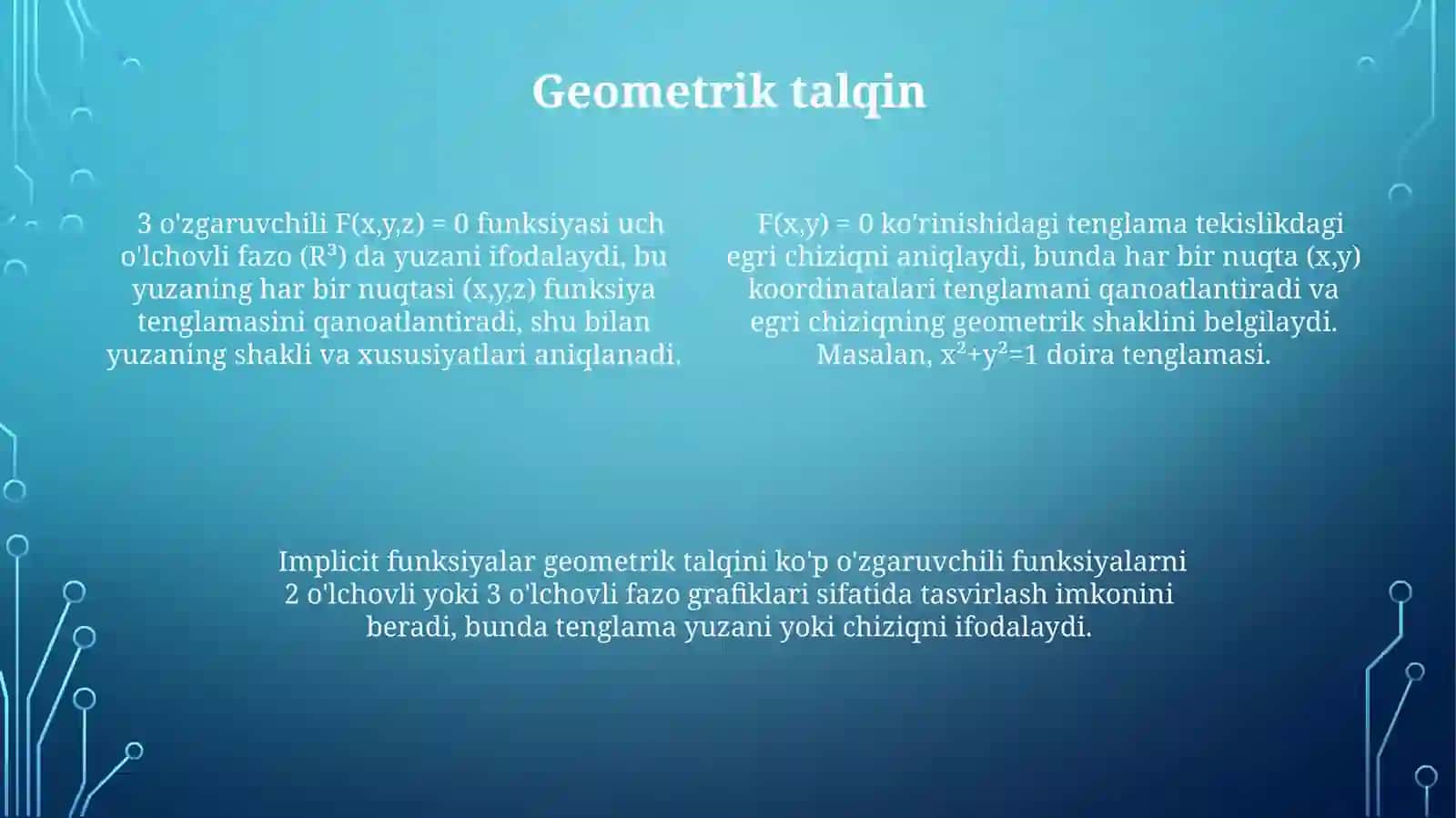 Oshkormas funktsiya tusunchasi 4
