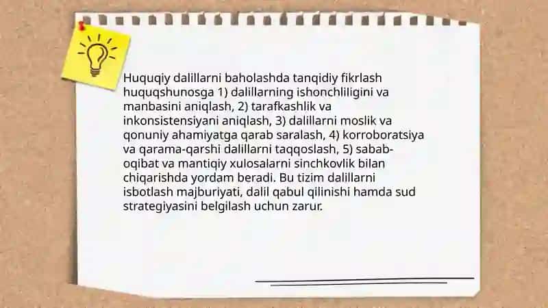 Tanqidiy fikrlashning ahamiyati 4