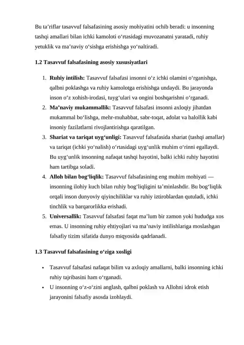 TASAVVUF FALSAFASI 4
