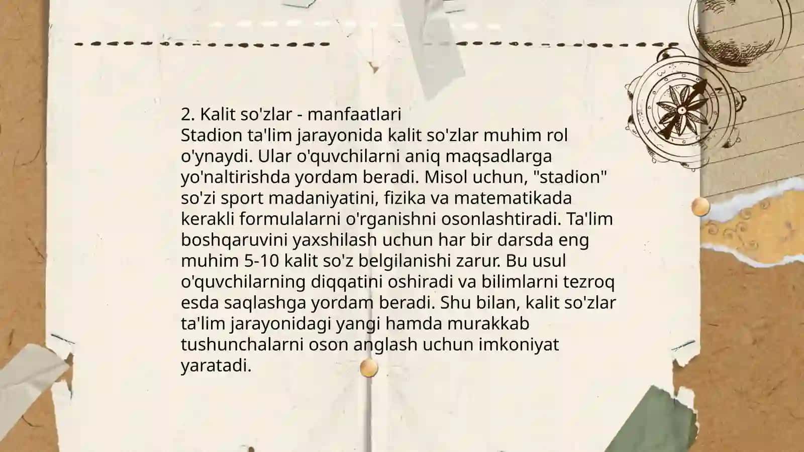 Keys-stadi texnologiyasidan sinfdan tashqari ishlarni tashkil etishda foydalanish 4