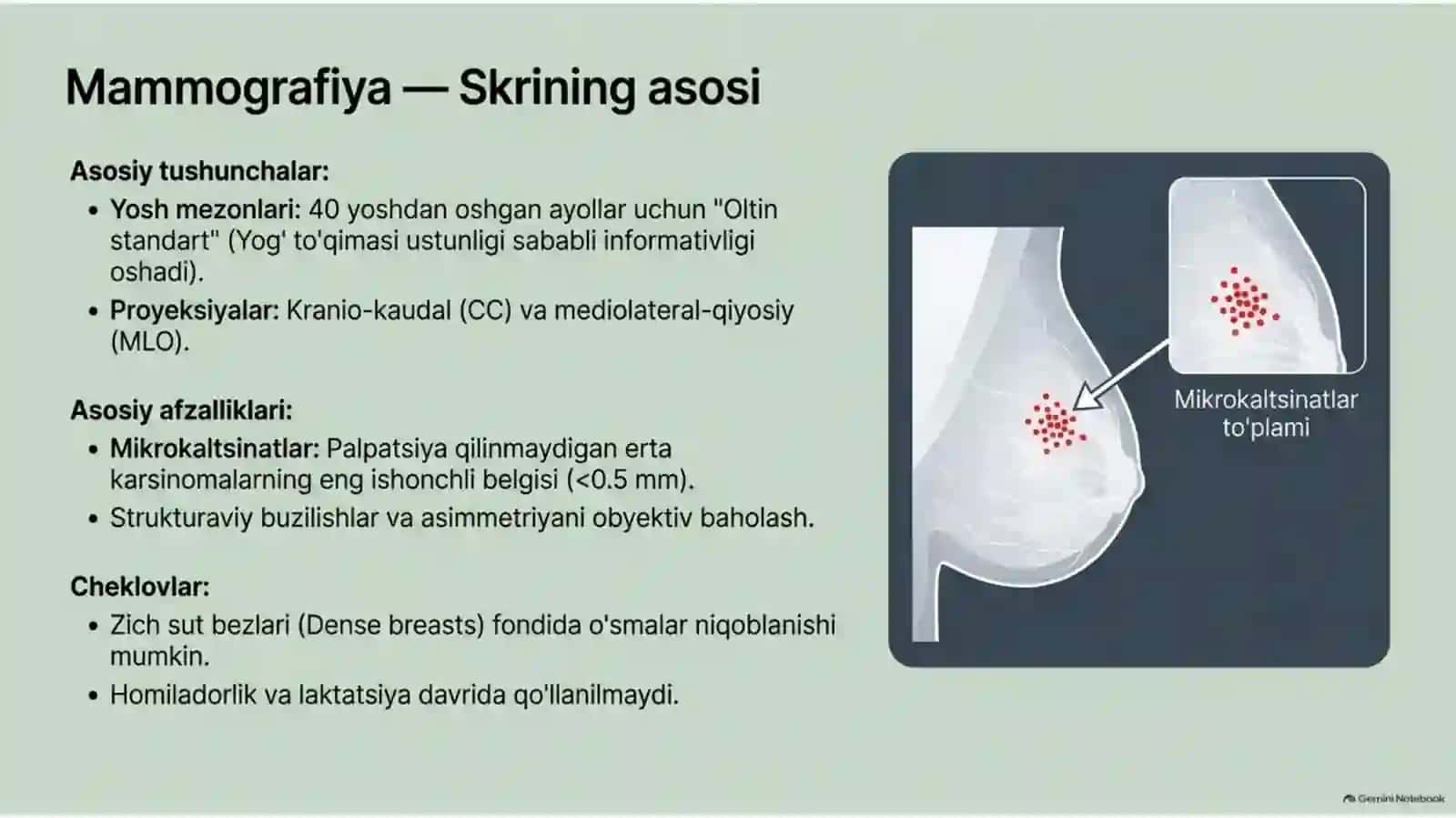 Sut bezi kasalliklari nur tashxisoti — zamonaviy diagnostika 4