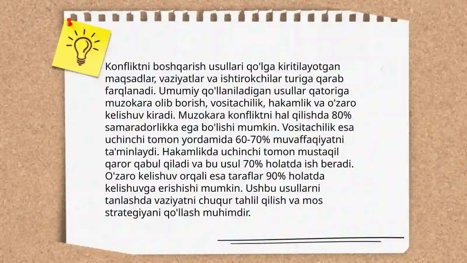 Ta'lim muassasalarida o'qituvchi va o'quvchi o'rtasidagi nizolarni oldini olish yo'llari 4