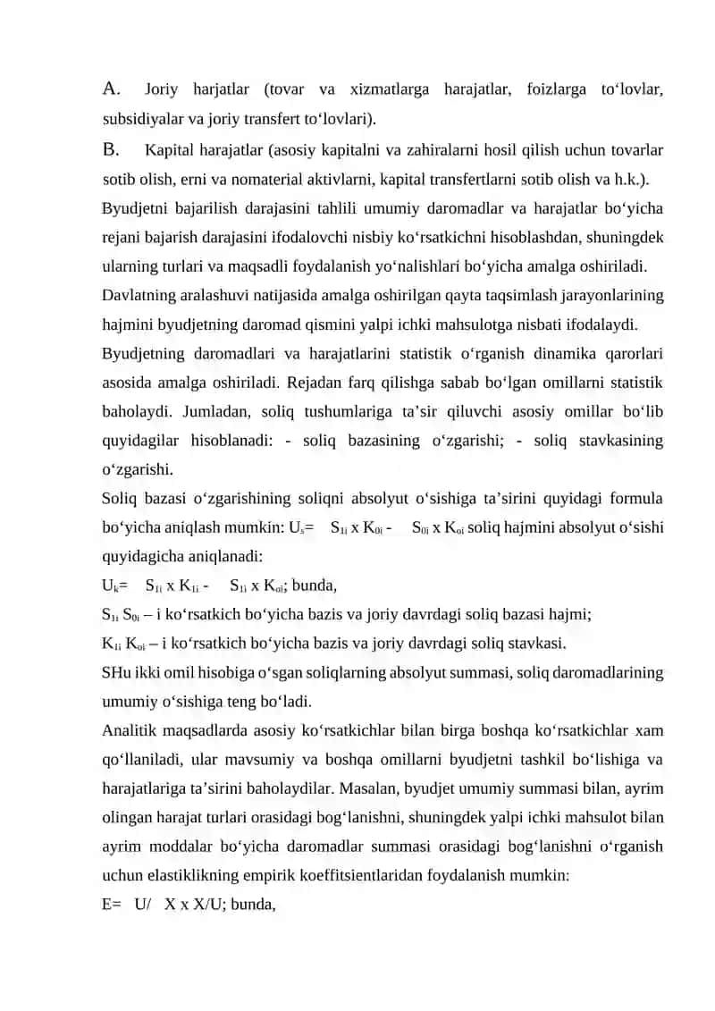Bank statistikasining asosiy ko'rsatkichlari 4