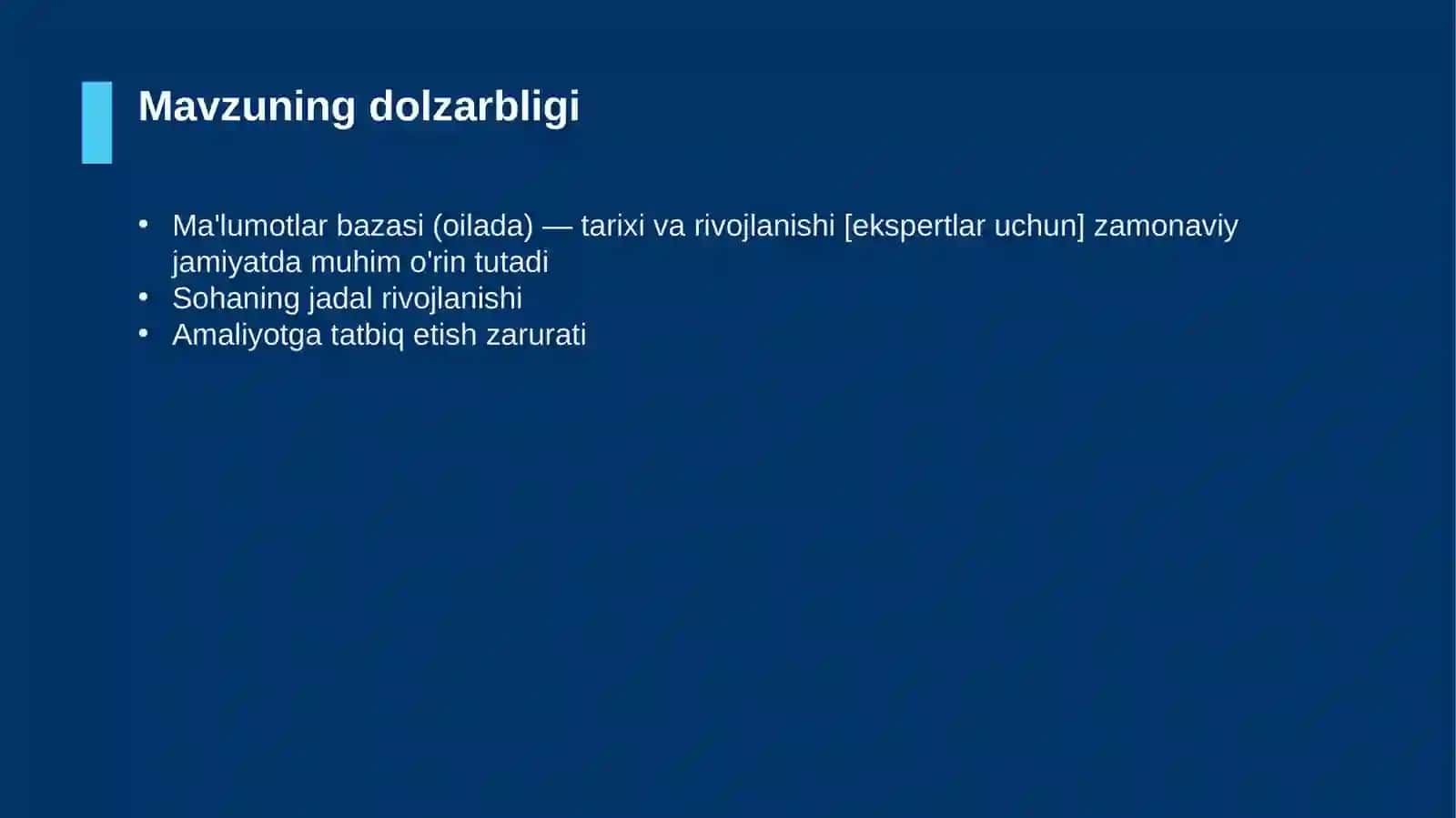 Ma'lumotlar bazasi (oilada) — tarixi va rivojlanishi [ekspertlar uchun] 4