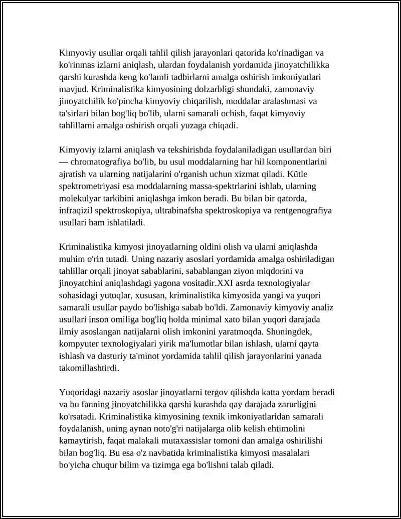Kriminalistika Kimyosining Nazariy Asoslari 4
