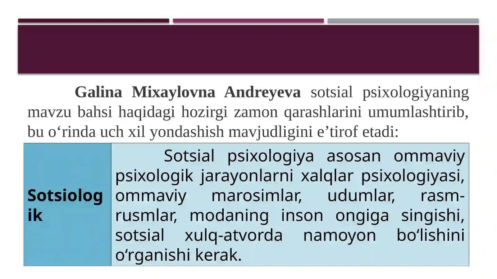 Sotsial psixologiya fanining maqsad va vazifalari 4