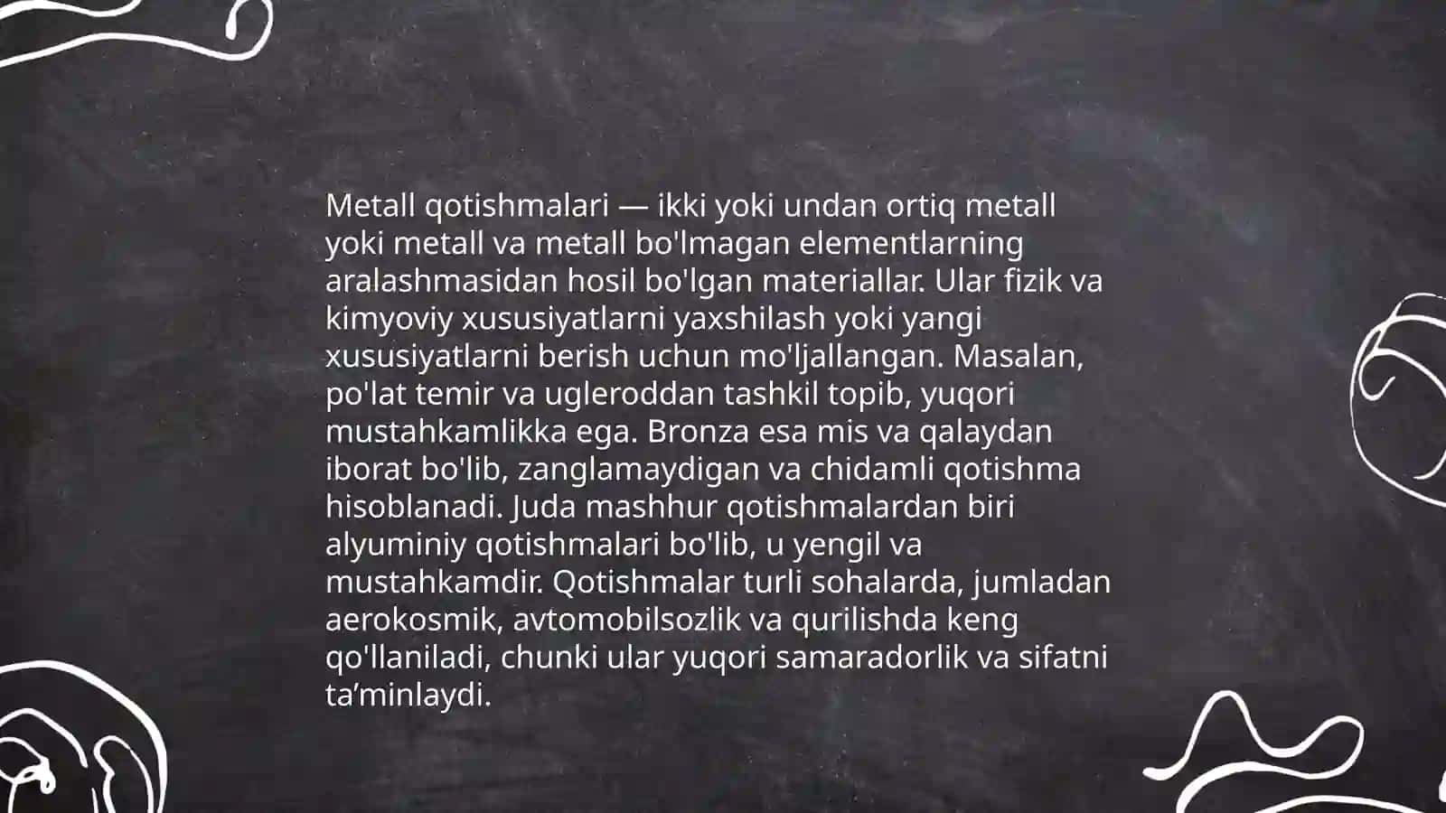 Qotishmalar va ularning turlari 4