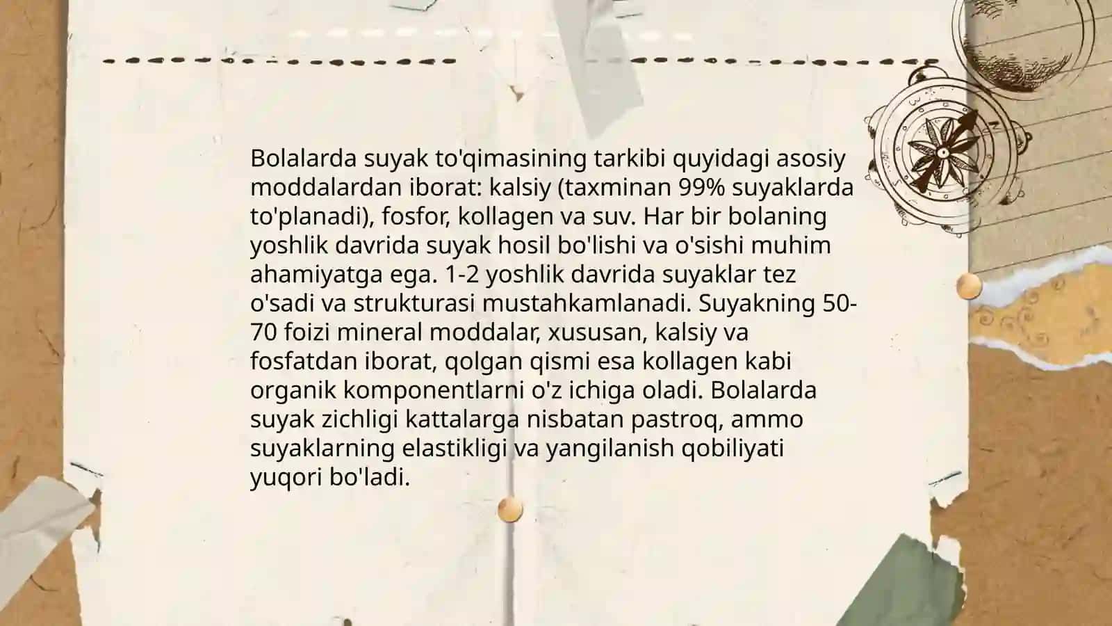 Bolalarda suyak anatomo-fiziologik xususiyatlari va zararlanish semiotikasi 4