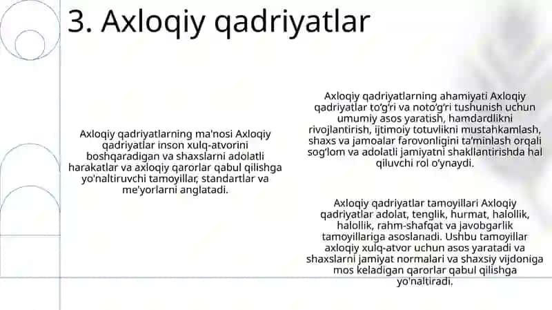 Qadriyat Falsafasi 4
