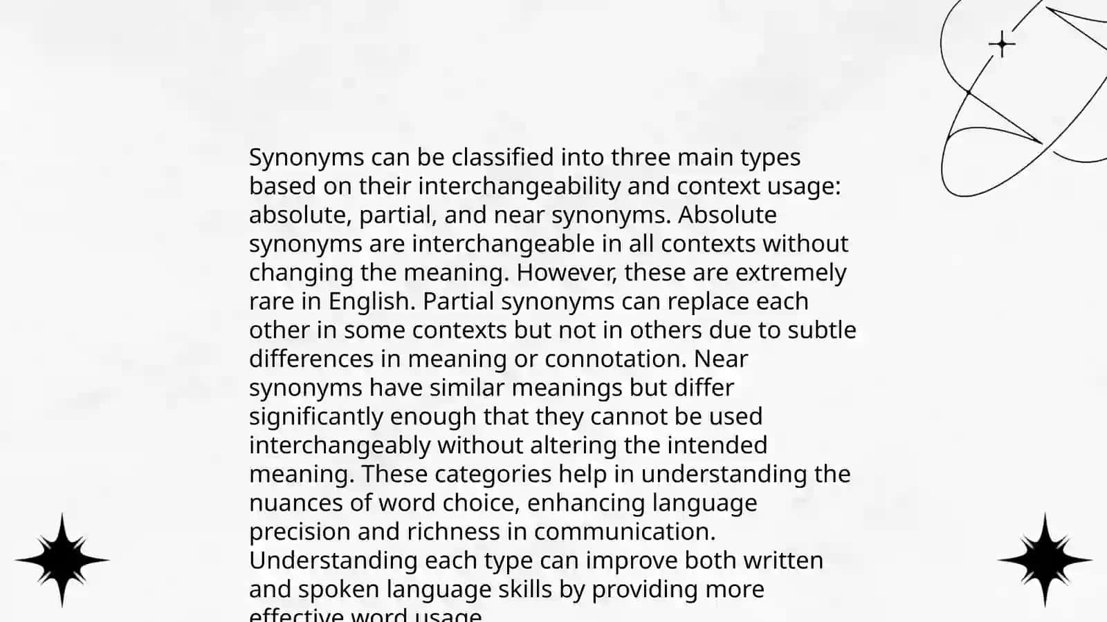 Synonyms 4