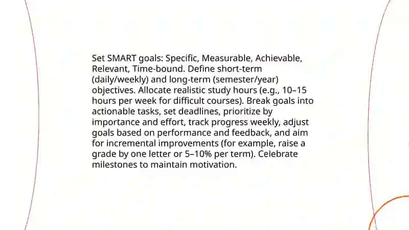How to be a successful student 4