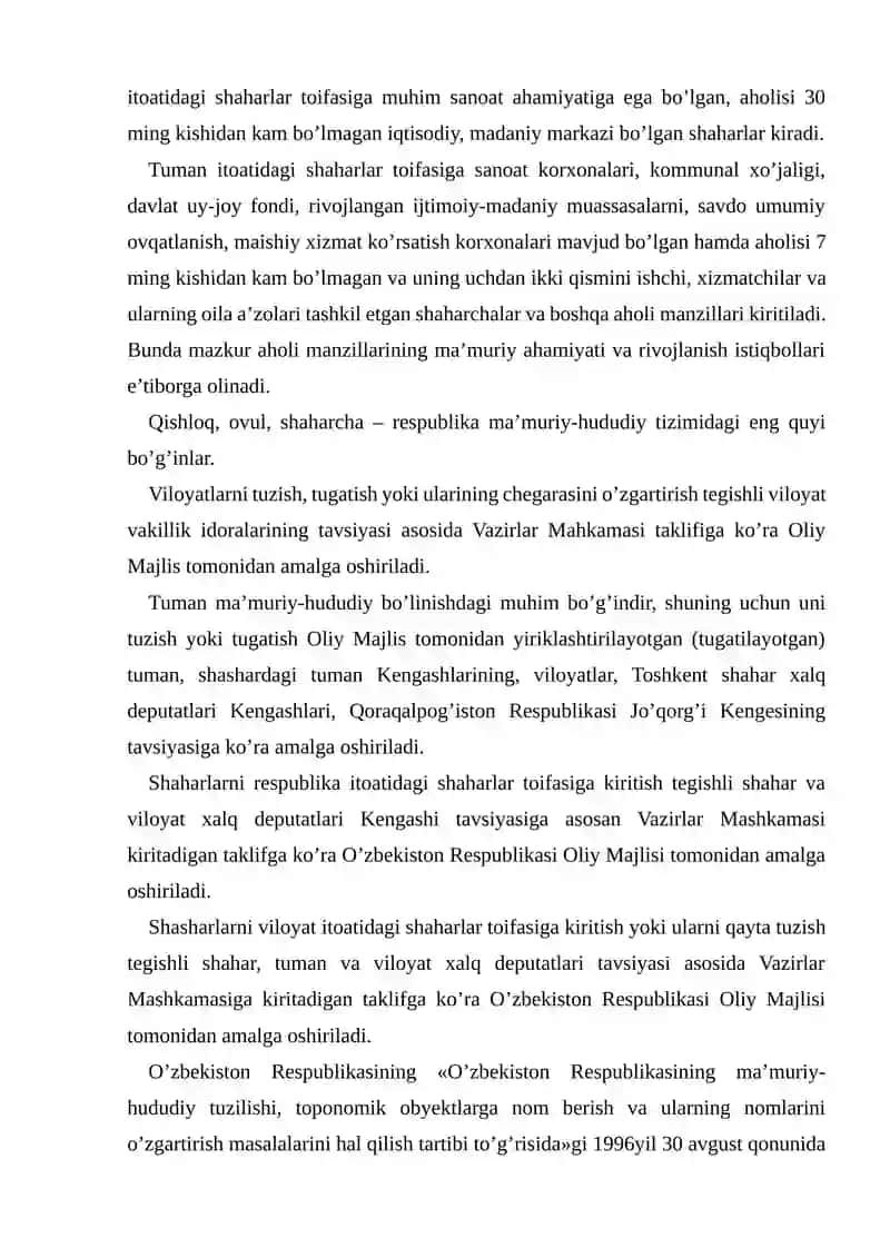 O'zbekiston Respublikasida Davlat Boshqarish PIRIZIDETLIK INSTITUTI 4