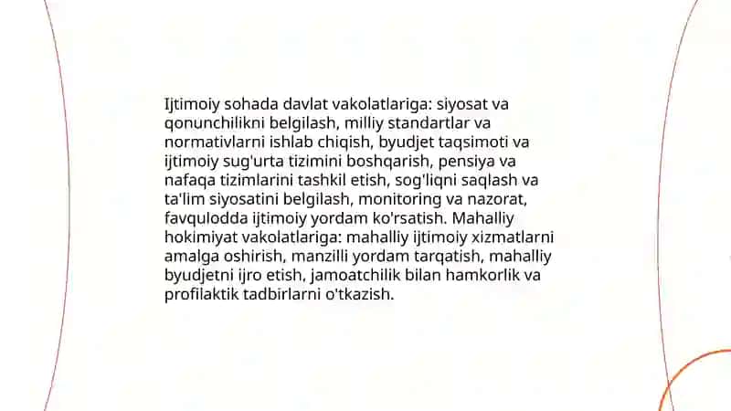 Ijtimoiy soxani mamuriy-huquqiy tartibga solish 4
