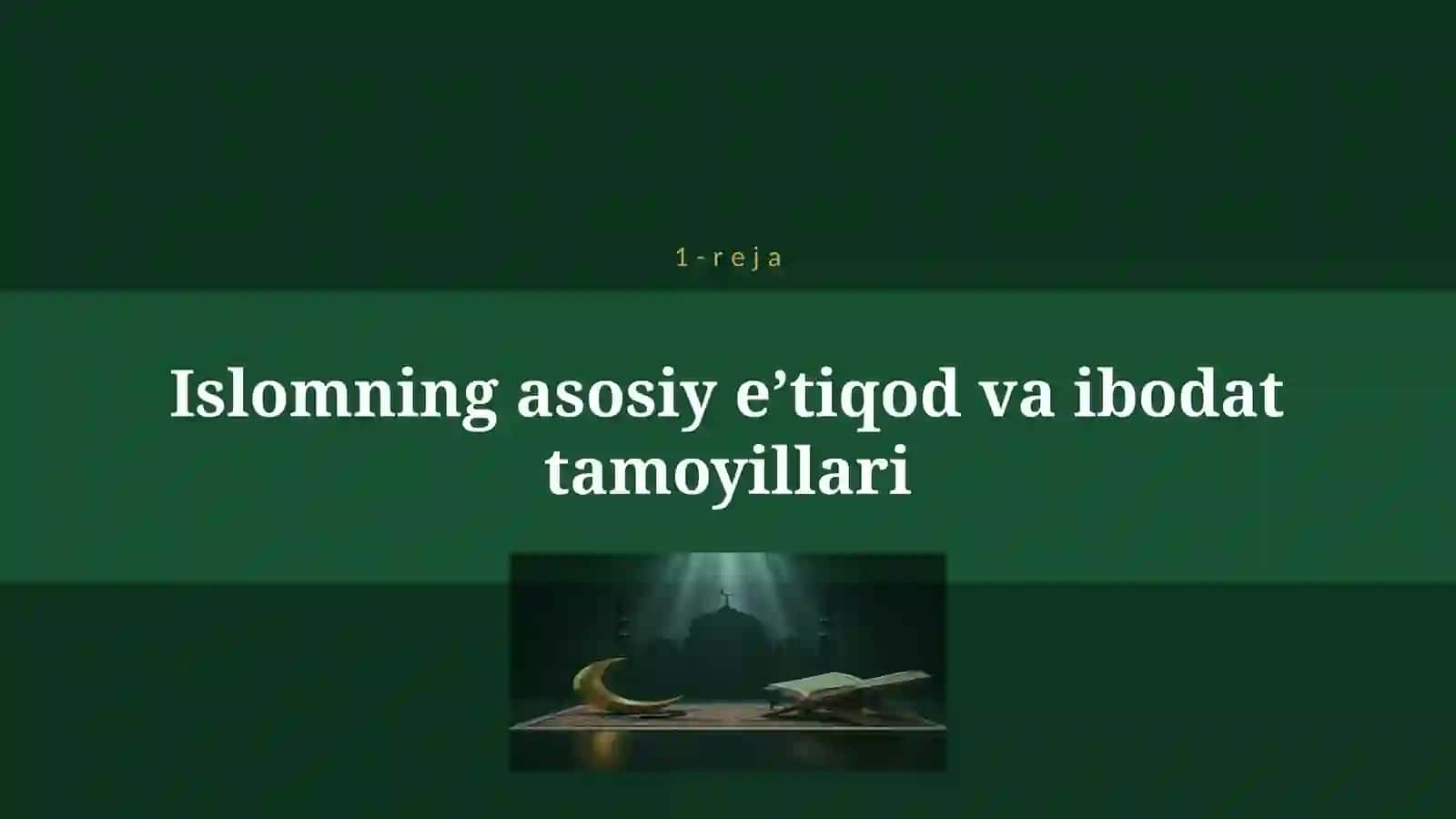 ISLOM DINI 4