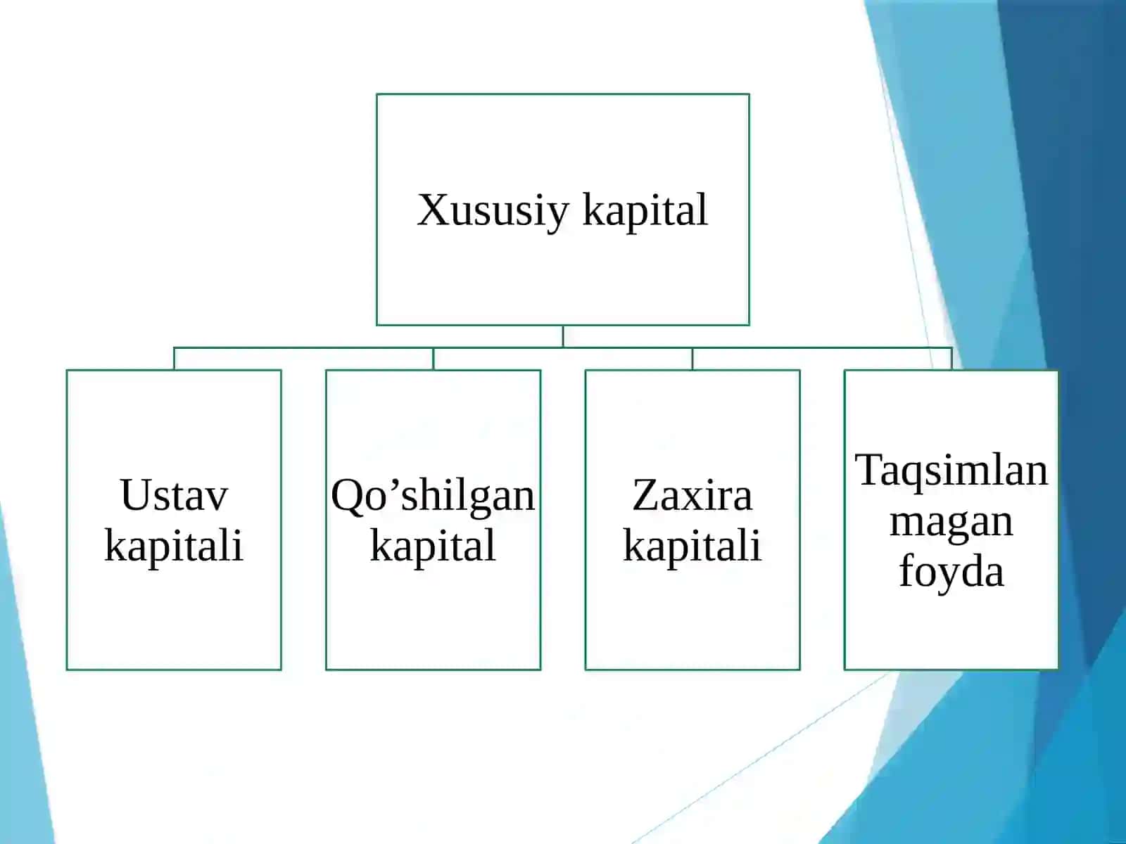 XUSUSIY KAPITAL SHAKLLANISHI VA TA’SISCHILAR BILAN HISOBLASHISHLAR AUDITI 4