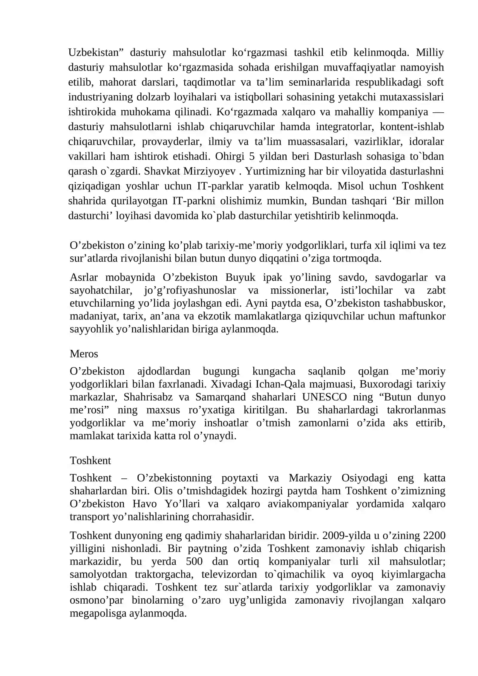 Turizm web ilovasi 4