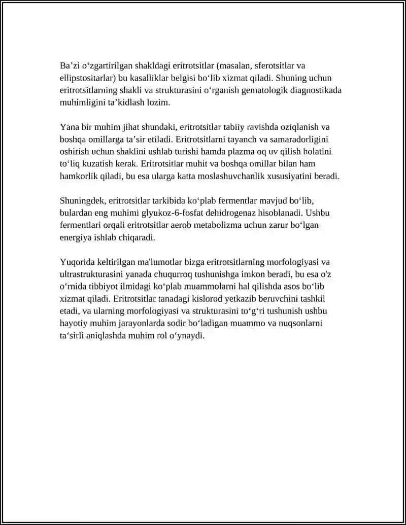 ERITROTSITLAR FIZIOLOGIYASI QON FIZIOLOGIYASI 4