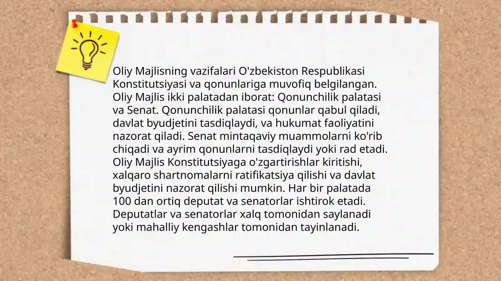 Oliy Majlis tarkibi 4