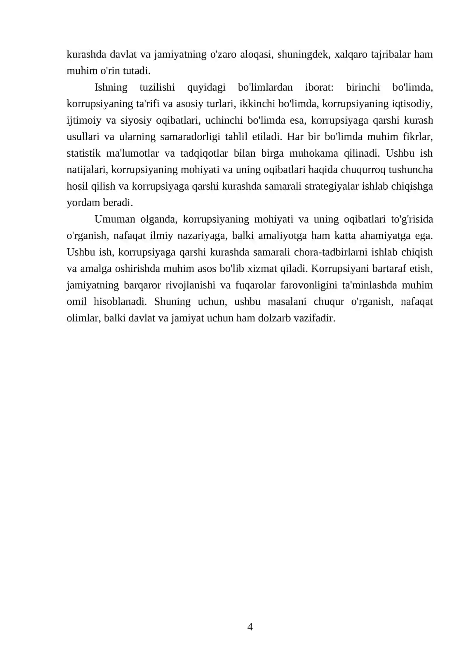 Korrupsiyaning mohiyati va uning oqibatlari 4
